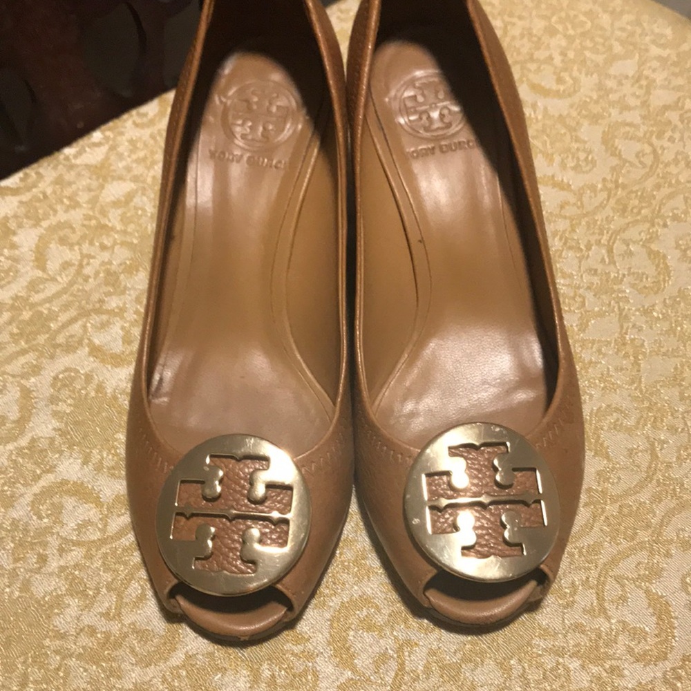 Tory Burch Wedges open toed shoes